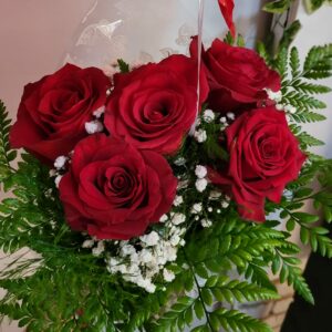 Ramo 6 Rosas Rojas - Floristería Azahar 33